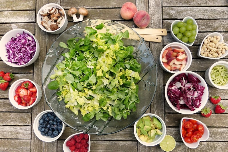 Fresh Vegetables and Fruits